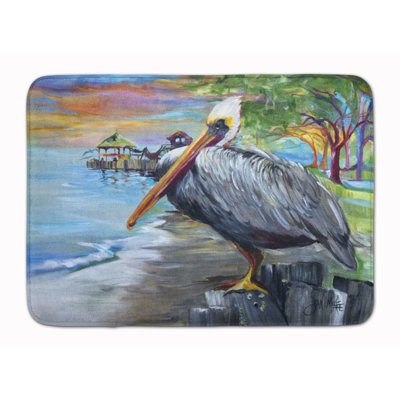 Tapis pour salle de bain en mousse à mémoire de forme pelican view