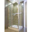 Bridgeway 1200mm W x 1850mm H Single Added Semi-Frameless Shower Door with Clear Glass