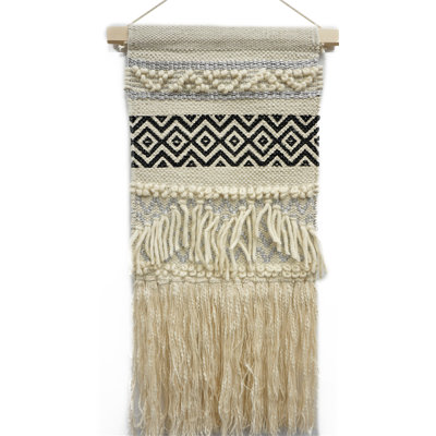 Macrame Hand Woven Wool Wall Hanging