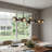 Hornersville 8 - Light Glass Globe Modern Linear Chandelier-1180748838