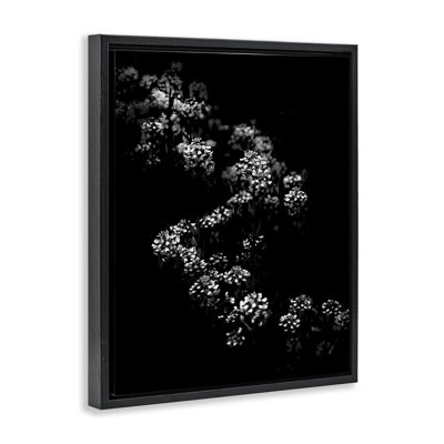  «Curved Blossom Line», art mural encadré flottant par Brian Carson