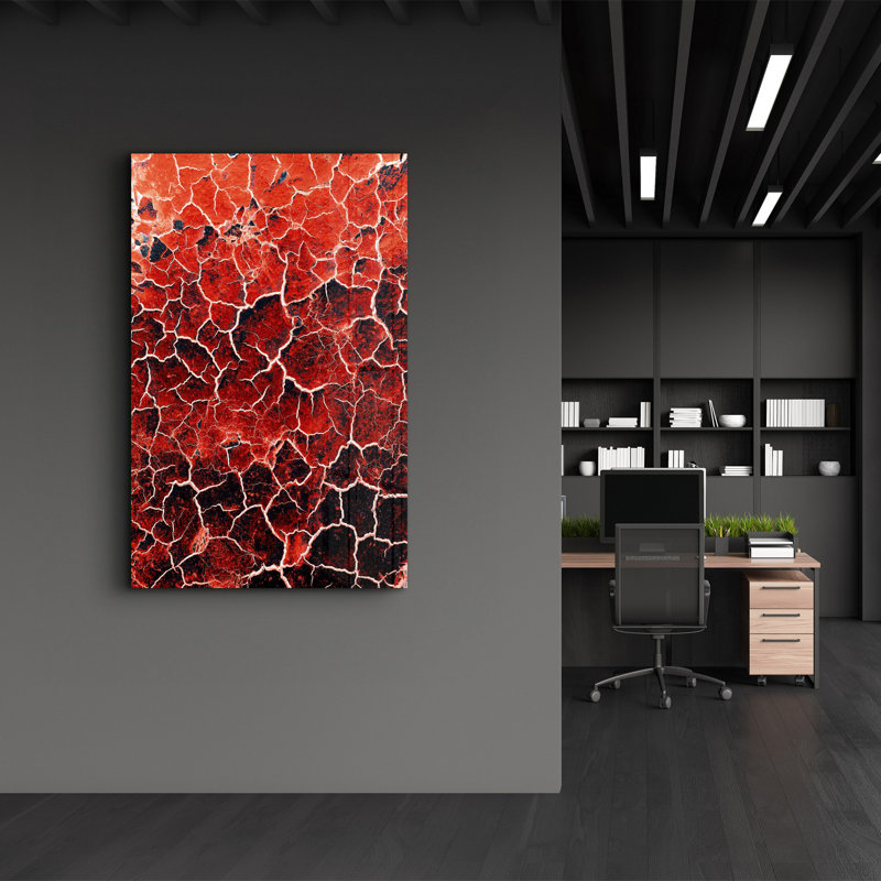 Elegant Tempered Glass Painting, 27.6 x 43.3 Inches | 100% Tempered Glass, Thickness: 0.16 Inches | UV Printed Artwork, Perfect for Home Decor & Modern Interiors, Stunning Visuals for Any Room