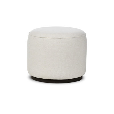 Devin Round Outdoor Ottoman with Cushion