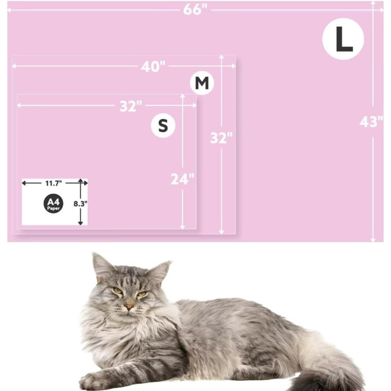 Couverture pour animaux en mélange de coton, L 42 po x L 66 po