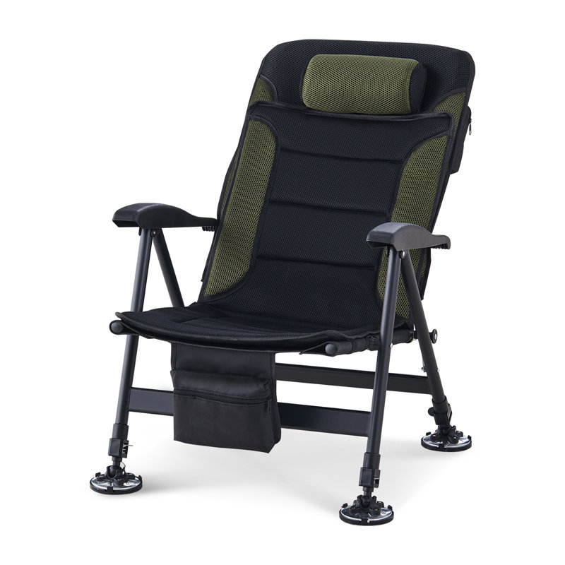Camay Folding Camping Chair, Green/Black