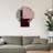 Stylish Decorative Metal Wall Clock, 20.1 x 16.5 inches | 100% Metal Construction, Thickness: 0.04 inches | Modern Design for Living Room & Office Décor, Elegant Timepiece, Durable & Eye-Catching-1746228054