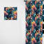 Motif cachemire Watercolor Dreams Paisley II - Rideau floral obscurcissant - 1 panneau-107594100