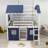Thorin Wood Bunk Bed with Tent and Windows-1998722551-1998722549