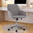 Adjustable Office Chair, Armchair, Swivel Chair With Metal Base-730896495-730896471