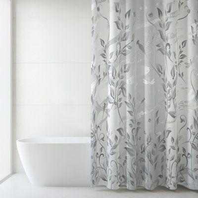 Rideau de douche Lorana Botanical 72 po x 72 po