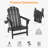 Foldable Outdoor  Adirondack Chair-770189399-755455947