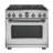 Café™ 36" Brushed Stainless Handle & Knob Set for Pro Range and Rangetop-56126385