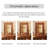 Rectangle Solid wood Wall Mirror-1959251800