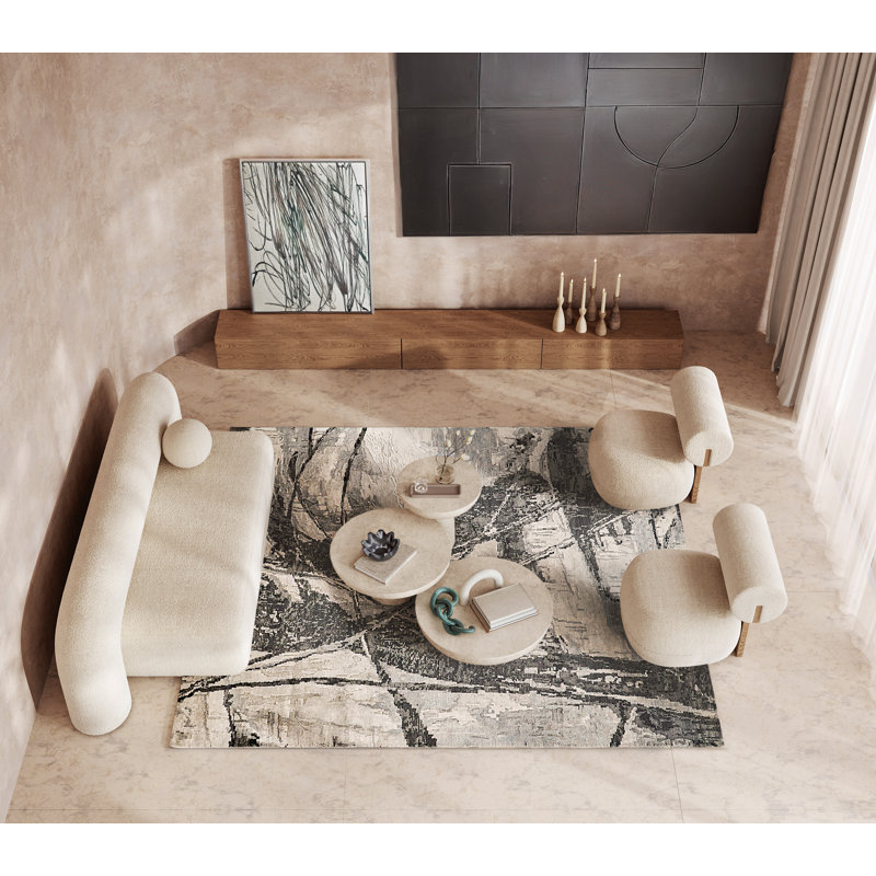 Kyoto Abstract Area Rug, Rectangle 9' x 12'