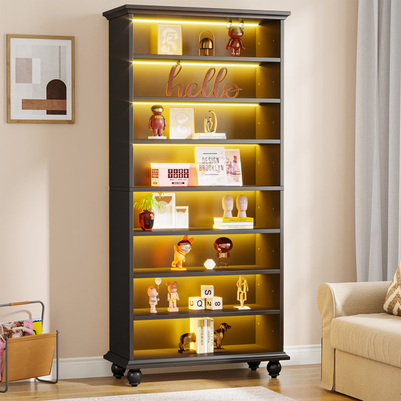 Glasford 70.8" Tall 5-Tier Bookcase | Storage & Display