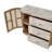 Tv Console With Cane Doors