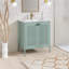 Meuble-lavabo simple 30 po avec plateau Awanda