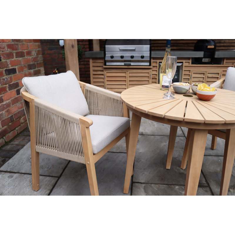 Roma 2 seater deluxe bistro set 