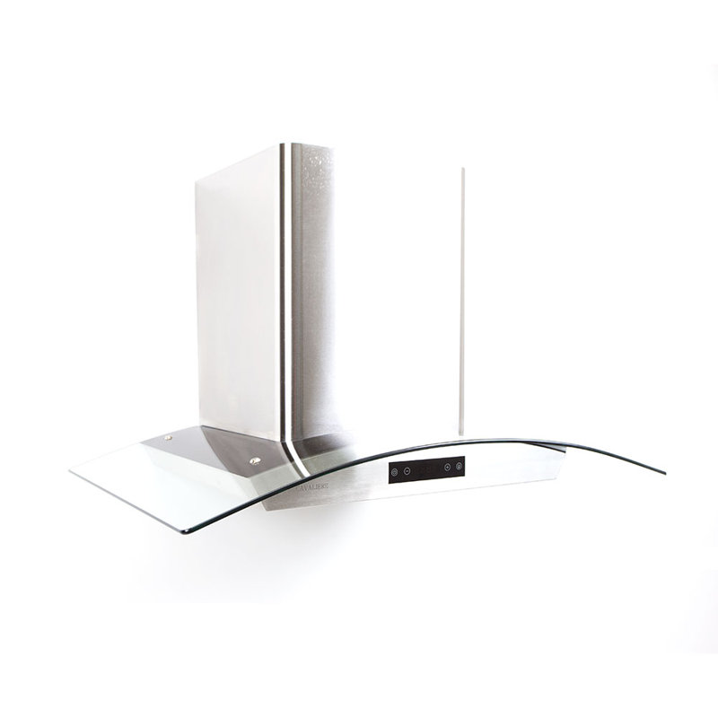 Cavaliere 30" Stainless Steel 600 CFM Ducted (Vented) Wall Range Hood with Baffle Filter