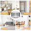 122cm W x 74cm H 8 - Panel Folding Room Divider