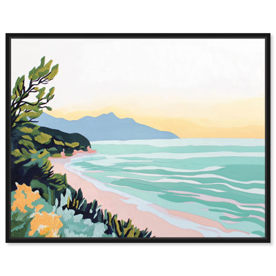 «Seeking Solace Trendy Coastal Art» par Art Remedy