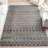 Amanuel Moroccan Geometric Area Rug in Dark Gray-1463432678