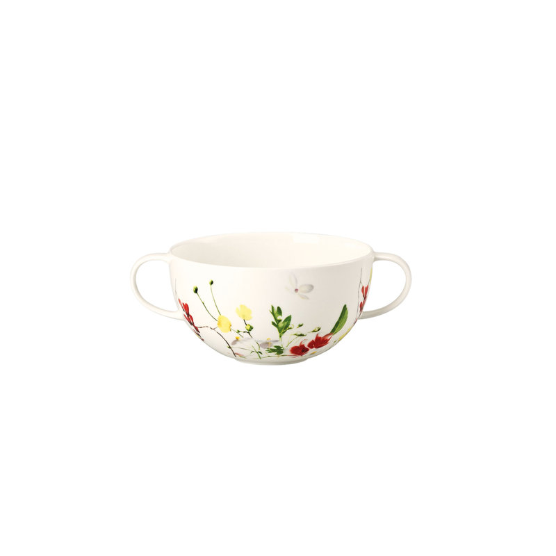 Brillance Fleurs Sauvages Bone China Soup Bowl