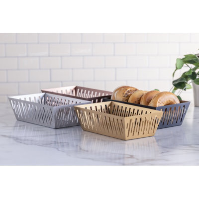 Rectangle Stainless Steel Basket