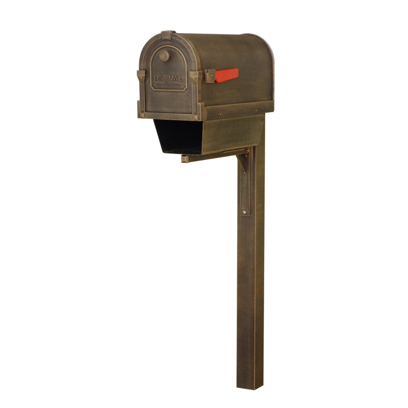 Boîte aux lettres montée sur poteau Savannah