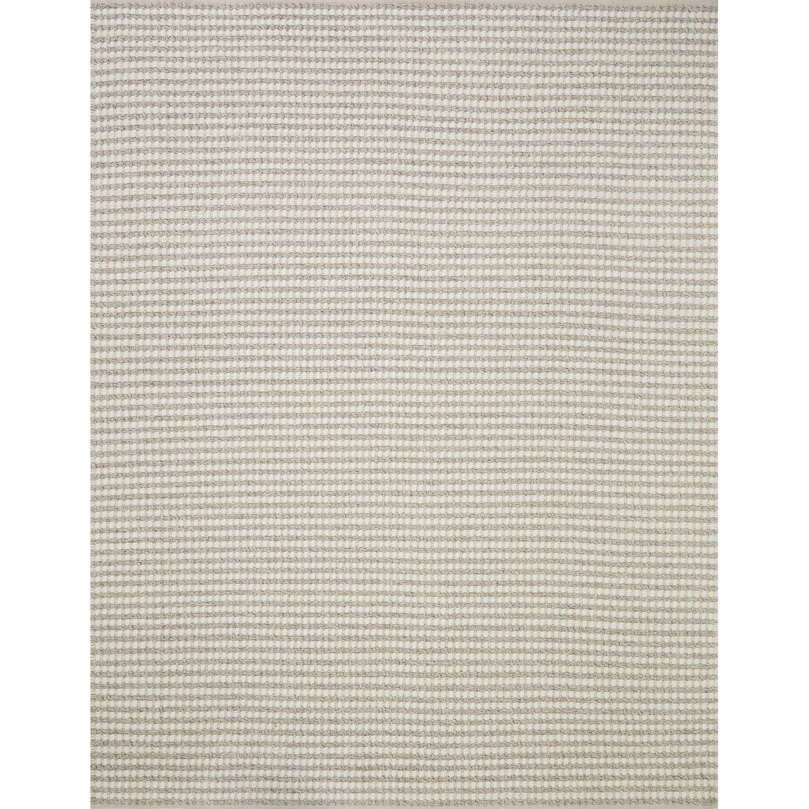 Amber Lewis x Loloi Ojai Ivory Stone Geometric Rug, Rectangle 8'6" x 11'6"