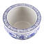 Bocal en porcelaine bleu et blanc avec motif d'éléphant-207944599