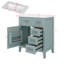 Meuble-lavabo sophistiqué de 30 pouces entièrement équipé avec lavabo-303930827