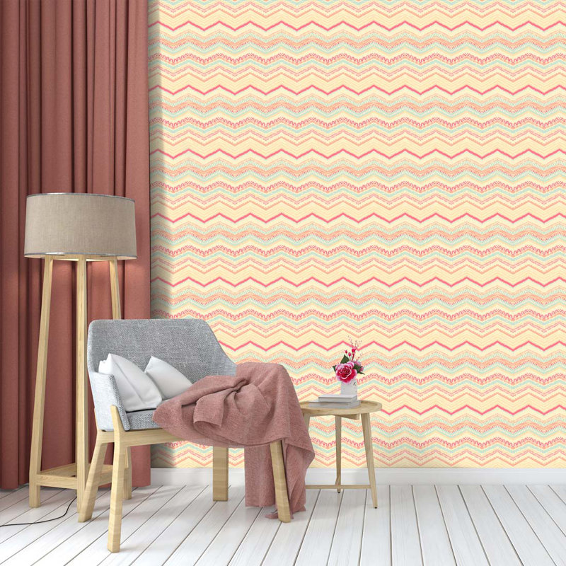 Rouleau de papier peint autocollant L 10,5 pi x l 24 po Afeefah