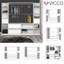 Meliha 225cm Closet System