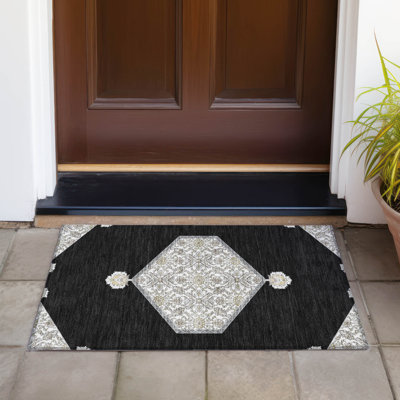 Machine Washable Indoor/Outdoor Chayden ACN1011 Rug