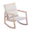 Chaise berçante en bois massif Aistis-88571673