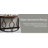 43" Industrial Half Moon Console Table With Geometric Base For Living Room, Hallway, Foyer, Entrance
