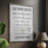 Neutral Laundry Rules Framed Print - Solid Wood-71883370