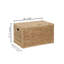 Coffre de rangement robuste en osier avec structure en métal Ved-85679093-121071244