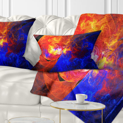 Taie d'oreiller et insert abstrait