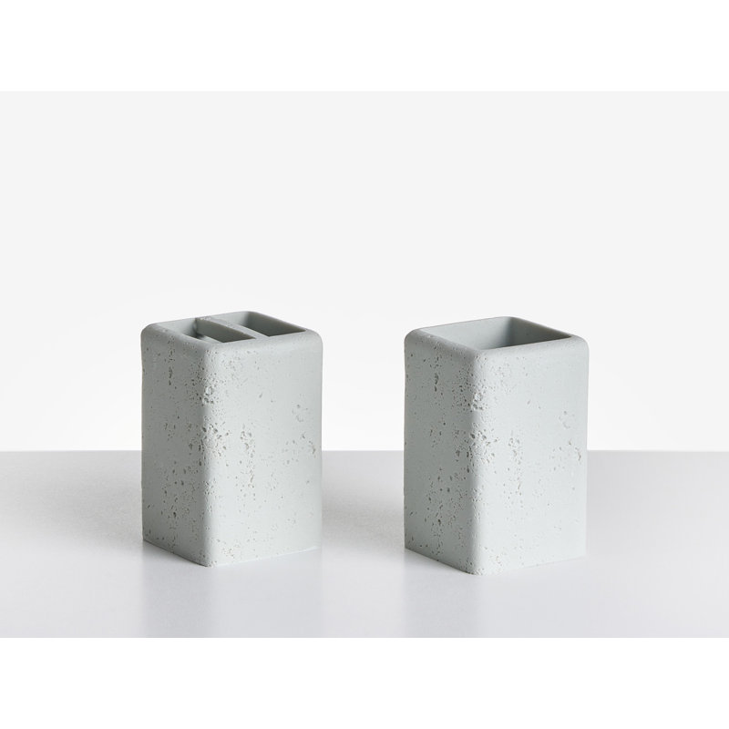 Bathroom Accessory Set, Light Grey