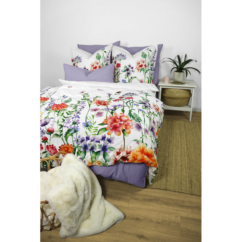 Apkar Floral Duvet Cover Set with Pillowcases Included