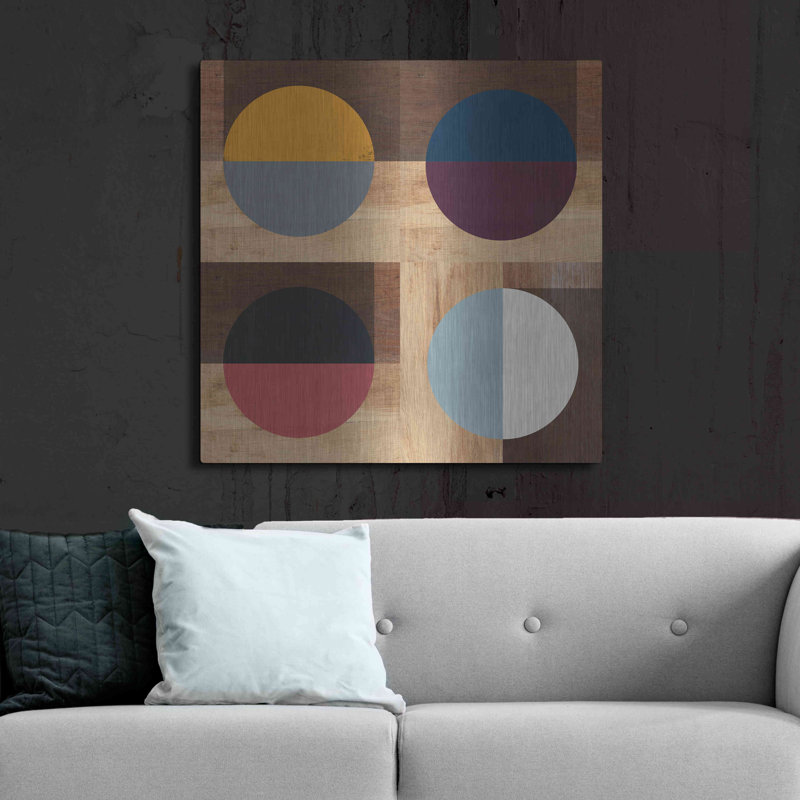 «Mod Squad» par Linda Woods, H 36 po x l 36 po