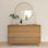 Brubaker 6" W Solid Wood Double Dresser