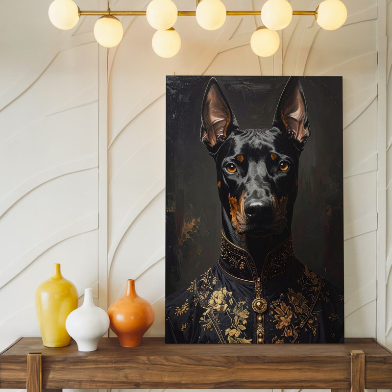 Toile, voici la description du produit et optimisation de la seo pour votre art mural égyptien royal, H 9 po x l 12 po