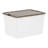 Stack and Pull Plastic Storage Bin