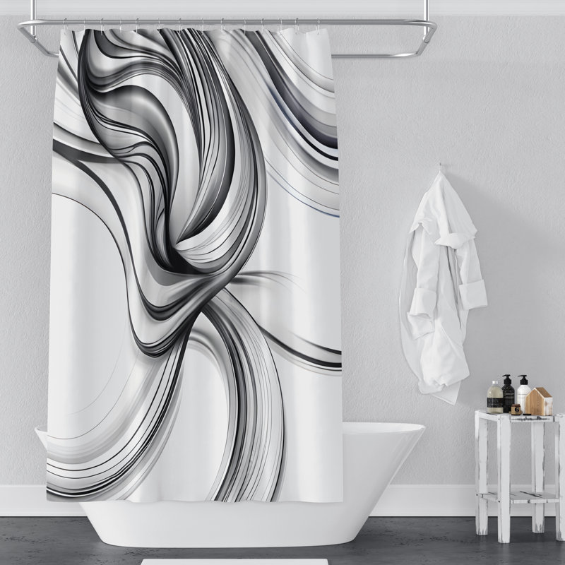 Rideau de douche Concordia, H 93 po x l 70 po