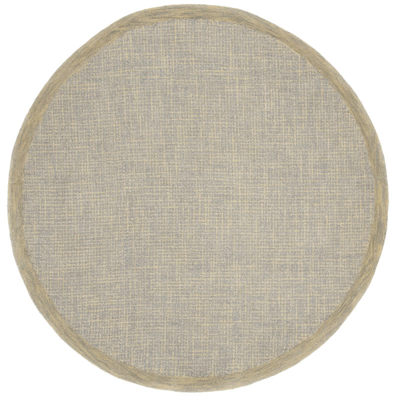 Bartho Hand Tufted Wool Rug, Round 6'