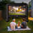 Inflatable Movie Screen, Inflatable Projector Screen with Portable Storage Bag, 16:9 Easy Set Up Movie Projection for Outdoor Backyard, Home Theatre, Theme Party-113816780
