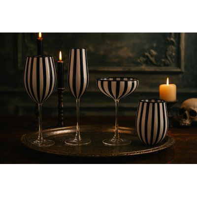 10 verres à vin sans pied 10 Strawberry Street